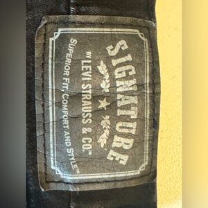 Signature by Levi Strauss Black Jeans Premium Comfort